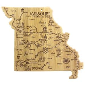Custom Destination Missouri Cutting & Serving Board