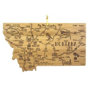 Custom Destination Montana Cutting & Serving Board