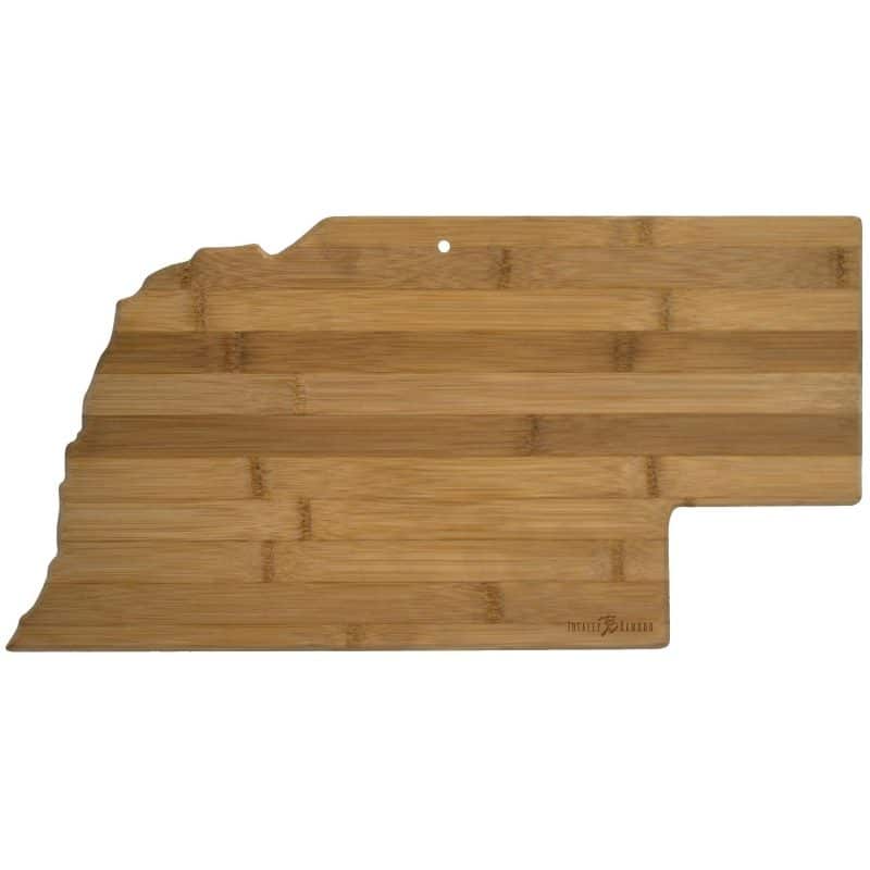 Custom Destination Nebraska Cutting & Serving Board - 1