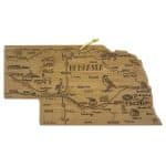Custom Destination Nebraska Cutting & Serving Board