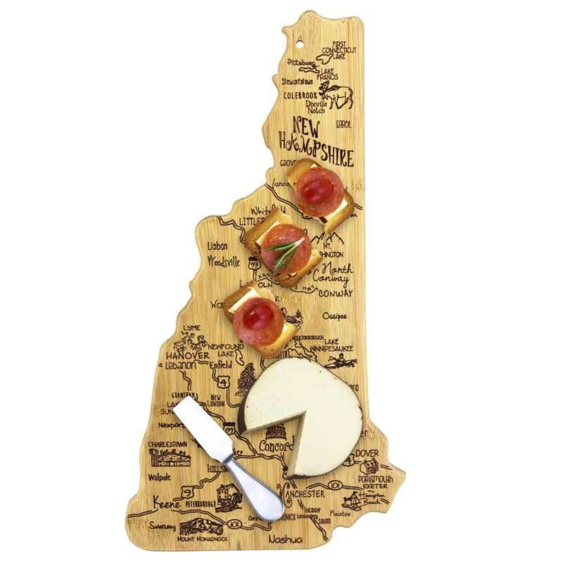 Custom Destination New Hampshire Cutting & Serving Board - 2