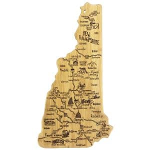 Custom Destination New Hampshire Cutting & Serving Board