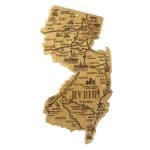 Custom Destination New Jersey Cutting & Serving Board