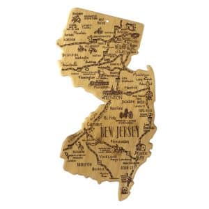 Custom Destination New Jersey Cutting & Serving Board