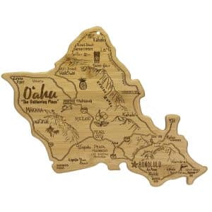 Custom Destination Oahu Hawaii Cutting & Serving Board
