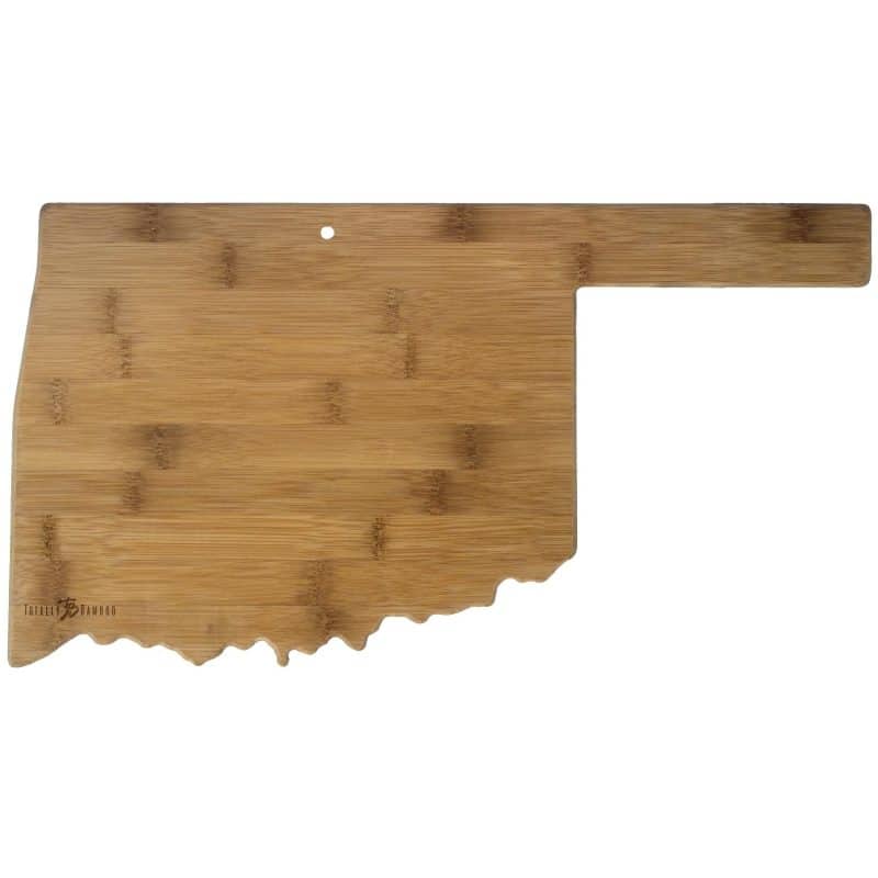 Custom Destination Oklahoma Cutting & Serving Board - 1