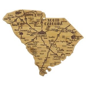 Custom Destination South Carolina Cutting & Serving Board