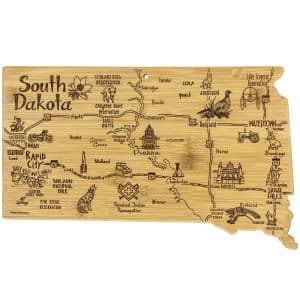 Custom Destination South Dakota Cutting & Serving Board
