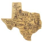 Custom Destination Texas Cutting & Serving Board