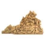 Custom Destination Virginia Cutting & Serving Board