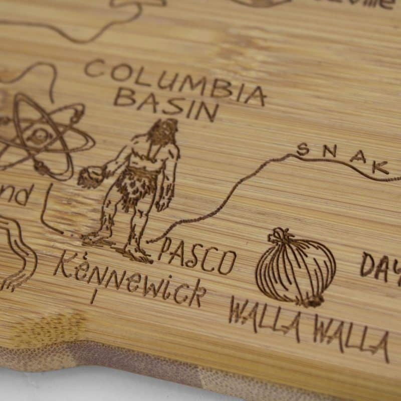 Custom Destination Washington Cutting & Serving Board - 3