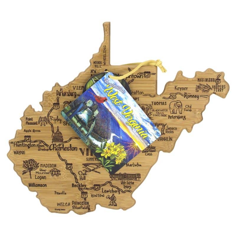 Custom Destination West Virginia Cutting & Serving Board - 2