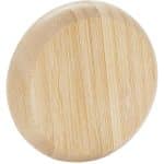 Custom FSC® 100% Bamboo Compact Mirror/Brush - 5