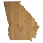 Custom Georgia State Cutting & Serving Board - 1