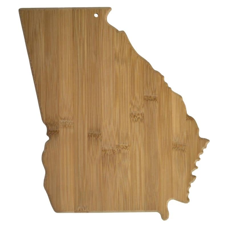 Custom Georgia State Cutting & Serving Board - 1