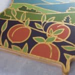 Custom Georgia State Shaped Cutting & Serving Board w/Artwork by Summer Stokes - 3