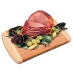 Custom Honey Cured Spiral-Sliced Boneless Ham w/Bamboo Cutting Board