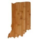 Custom Indiana State Cutting & Serving Board