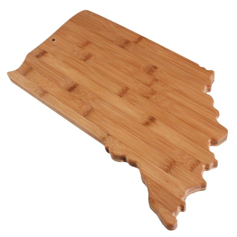 Custom Indiana State Cutting & Serving Board - 2