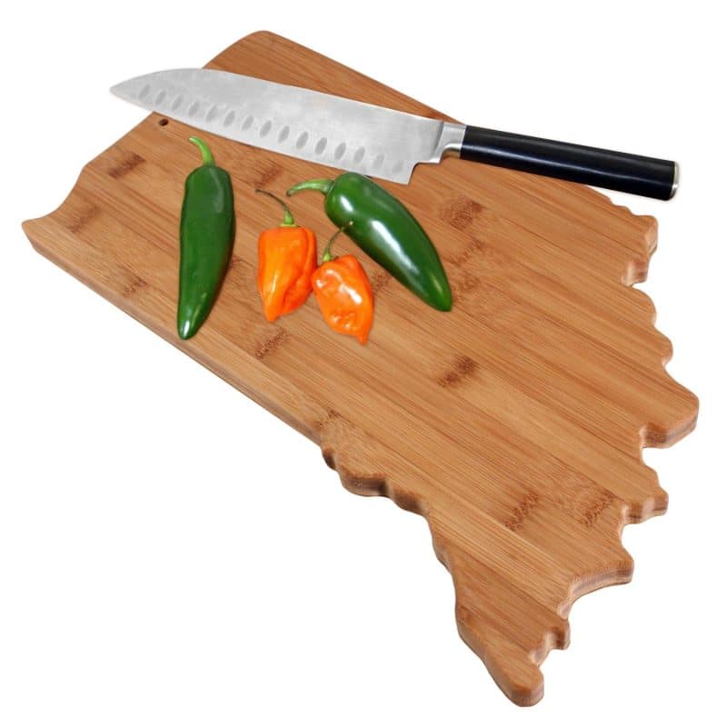 Custom Indiana State Cutting & Serving Board - 3