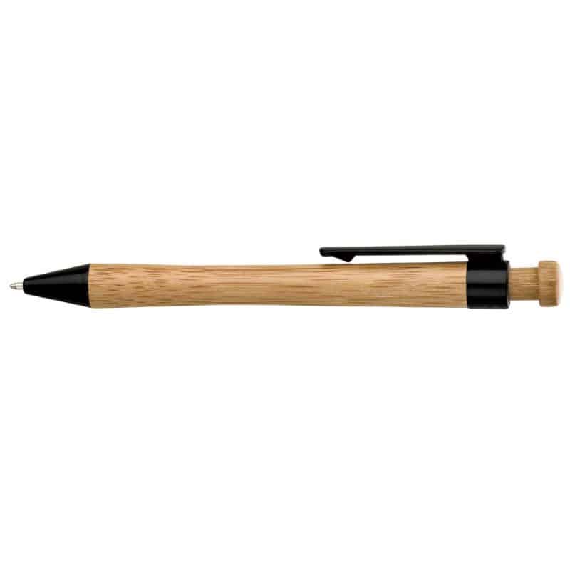 Custom Kiva Bamboo Ballpoint Pen - 1