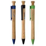 Custom Kiva Bamboo Ballpoint Pen