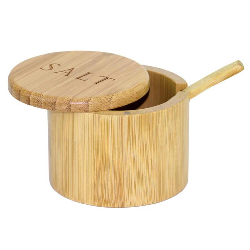 Custom Little Dipper Salt Box w/Spoon "Salt"