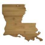 Custom Louisiana State Cutting & Serving Board - 1