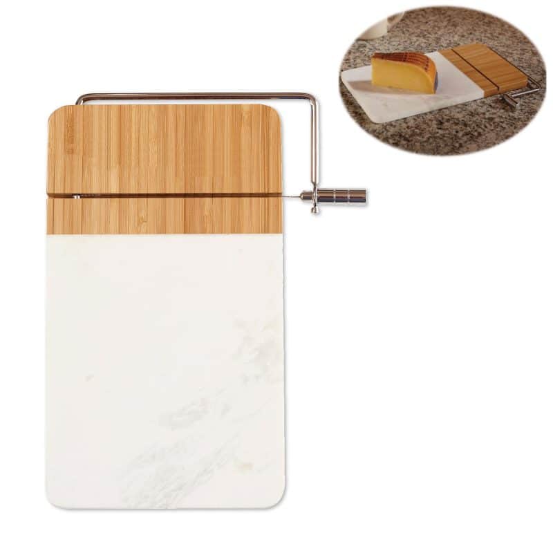 Custom Marble and Bamboo Cutting Board - 1