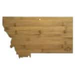 Custom Montana State Cutting & Serving Board