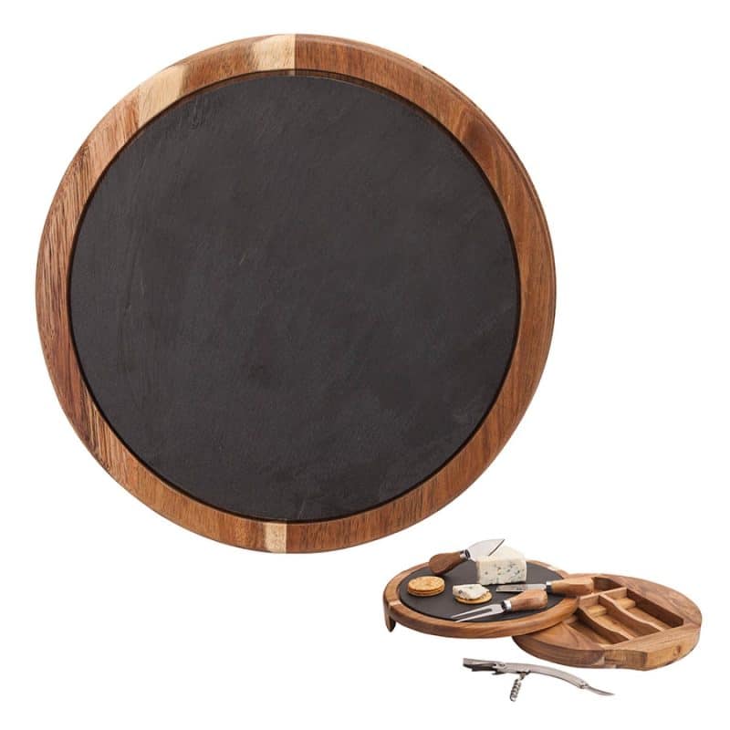 Custom Normandy Cheese/Wine Charcuterie Set - 1