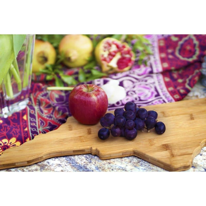 Custom North Carolina State Cutting & Serving Board - 3