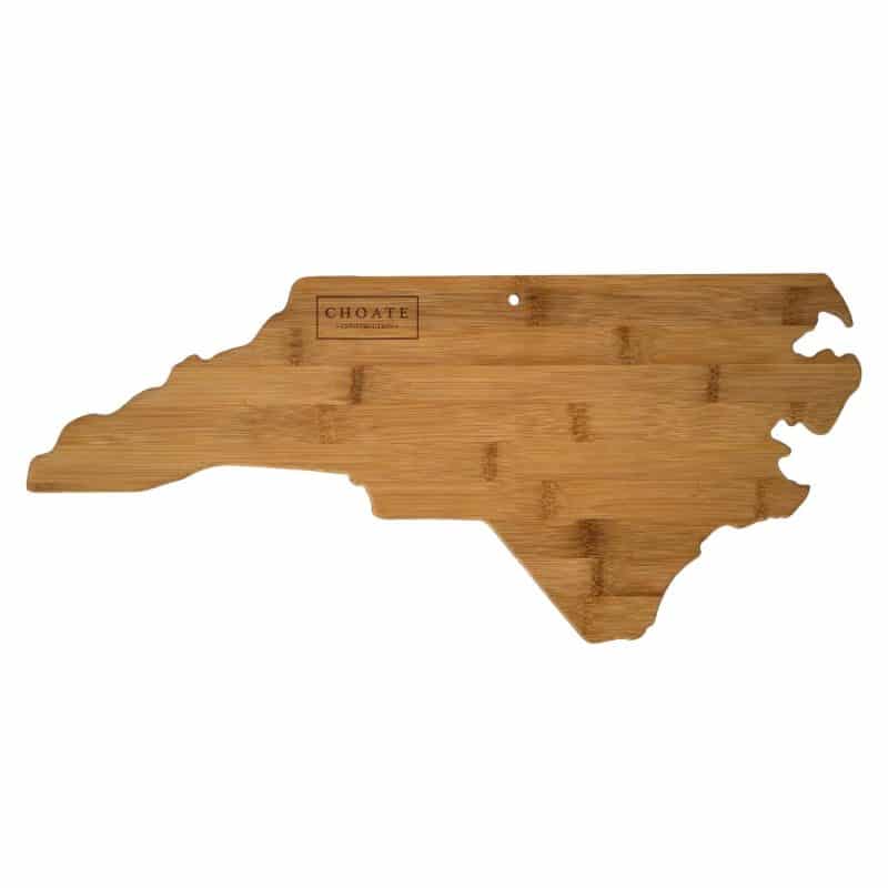 Custom North Carolina State Cutting & Serving Board