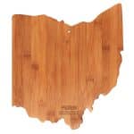 Custom Ohio State Cutting & Serving Board