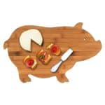 Custom Pig Shaped Cutting & Serving Board - 1