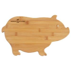 Custom Pig Shaped Cutting & Serving Board