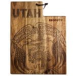 Custom Rock & Branch® Origins Series Utah State Shaped Cutting & Serving Board