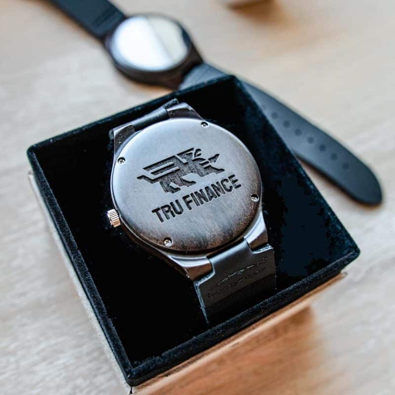 Custom Sandalwood Classic Watch
