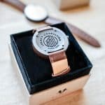 Custom Sandalwood Modern Watch