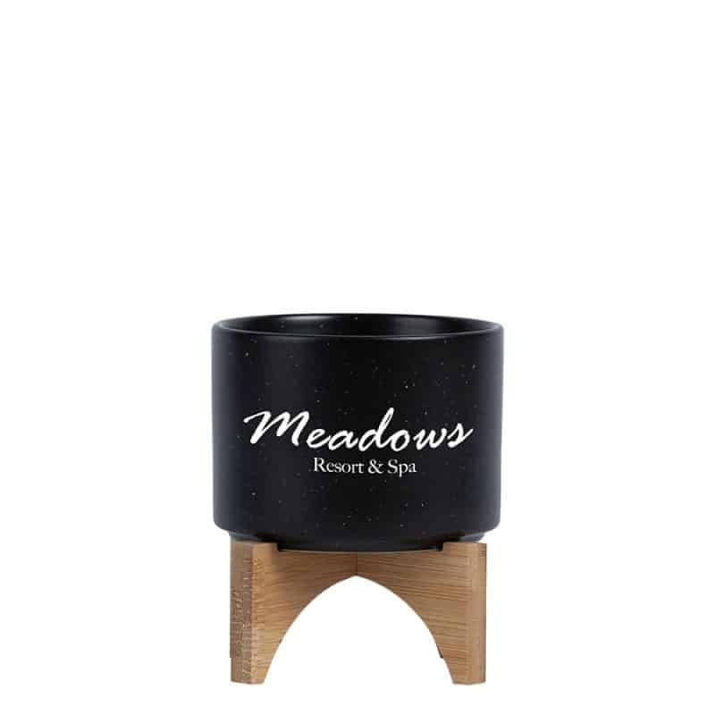Custom Saratoga Ceramic Flower Pot - 1