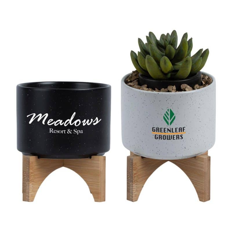 Custom Saratoga Ceramic Flower Pot