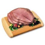 Custom Spiral-Sliced Half Ham w/Cutting Board - 1