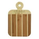 Custom Striped Paddle El Paso City Skyline Board