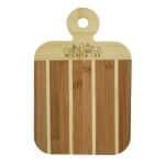 Custom Striped Paddle Wichita City Skyline Board