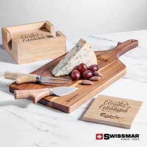 Custom Swissmar® Paddle Board & Bamboo Coasters