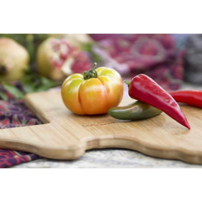 Custom Texas State Bamboo Cutting & Serving Board - 2