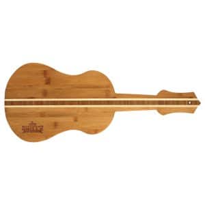 Custom Ukulele/Guitar Shape Bamboo Cutting Board