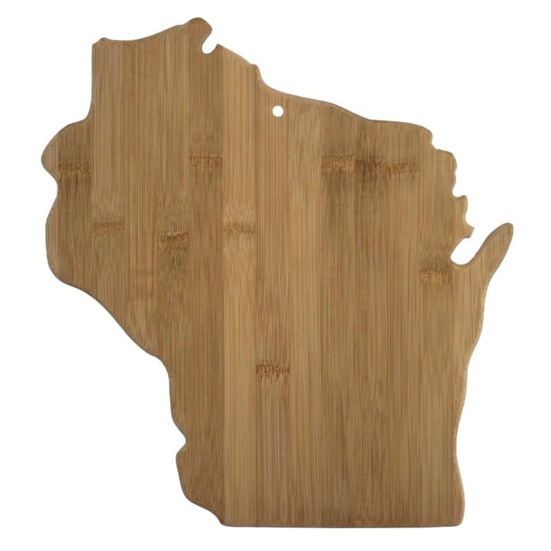 Custom Wisconsin State Cutting & Serving Board - 1