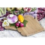 Custom Wisconsin State Cutting & Serving Board - 2