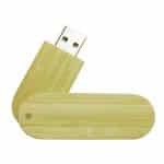 Custom Wood Swivel Cap USB Flash Memory Stick - 8GB